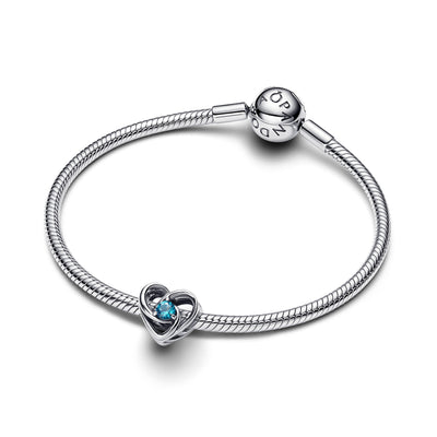 Pandora Entwined Heart & Stones Charm