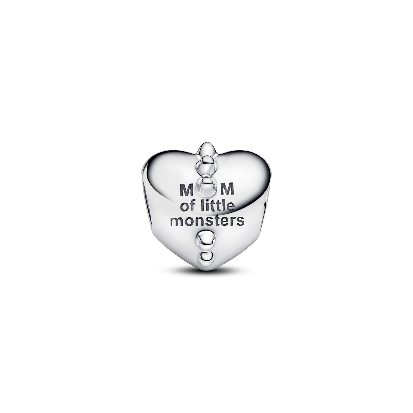 moms of monsters Pandora Mom's Little Monsters Heart Charm – Pancharmbracelets