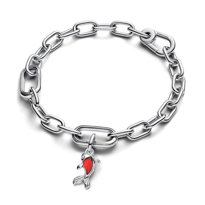 Pandora Red Murano Glass Koi Fish Mini Dangle Charm