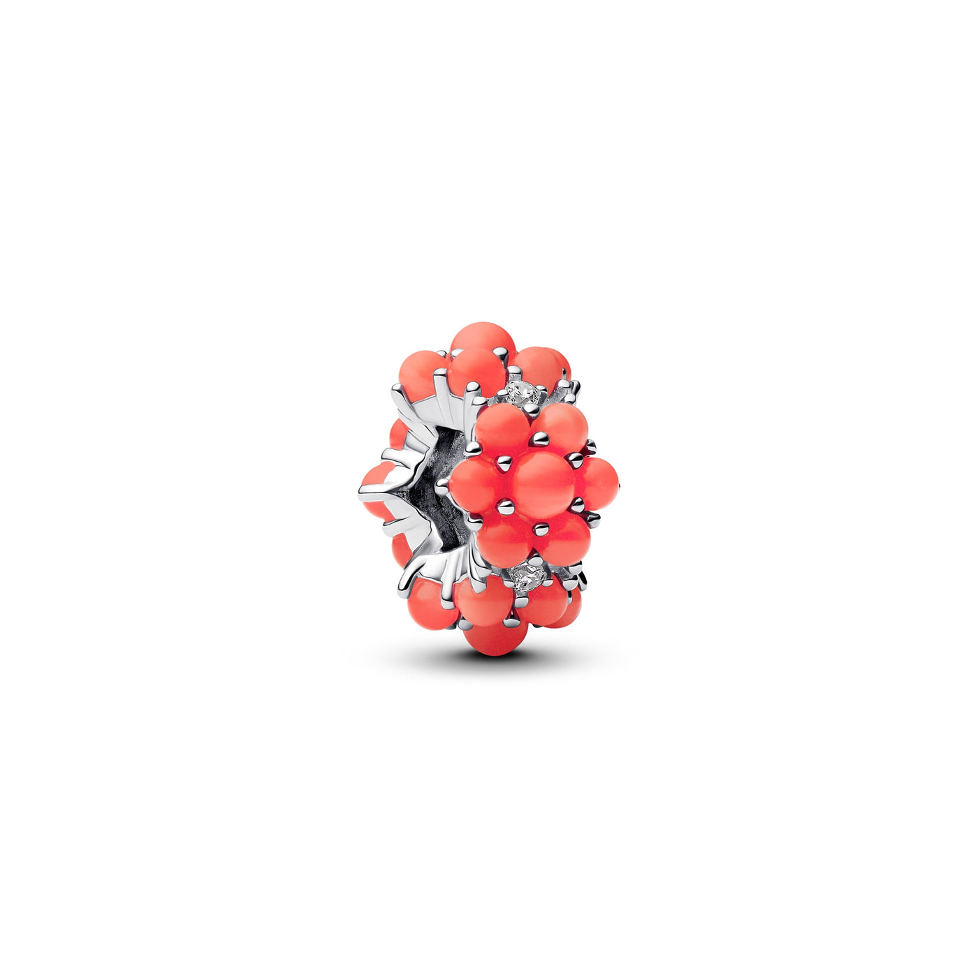 Pandora Coral-colored Ocean Charm