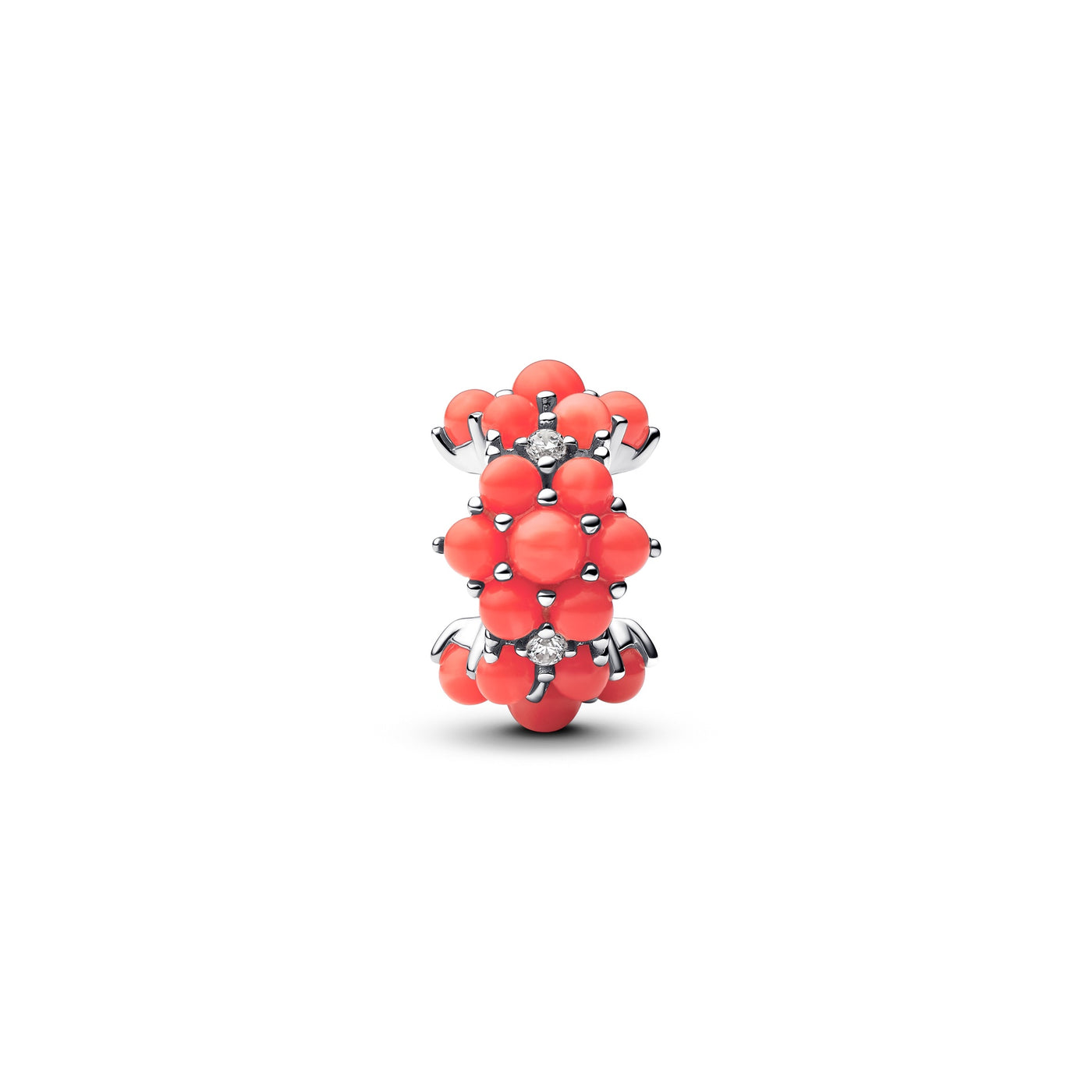 Pandora Coral-colored Ocean Charm