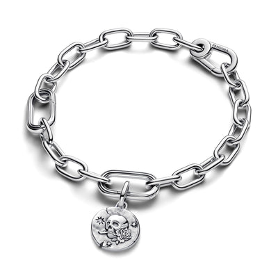 Pandora Skull Medallion Charm