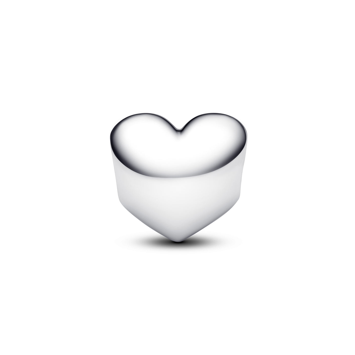 Pandora Engravable Red Stone Heart Charm
