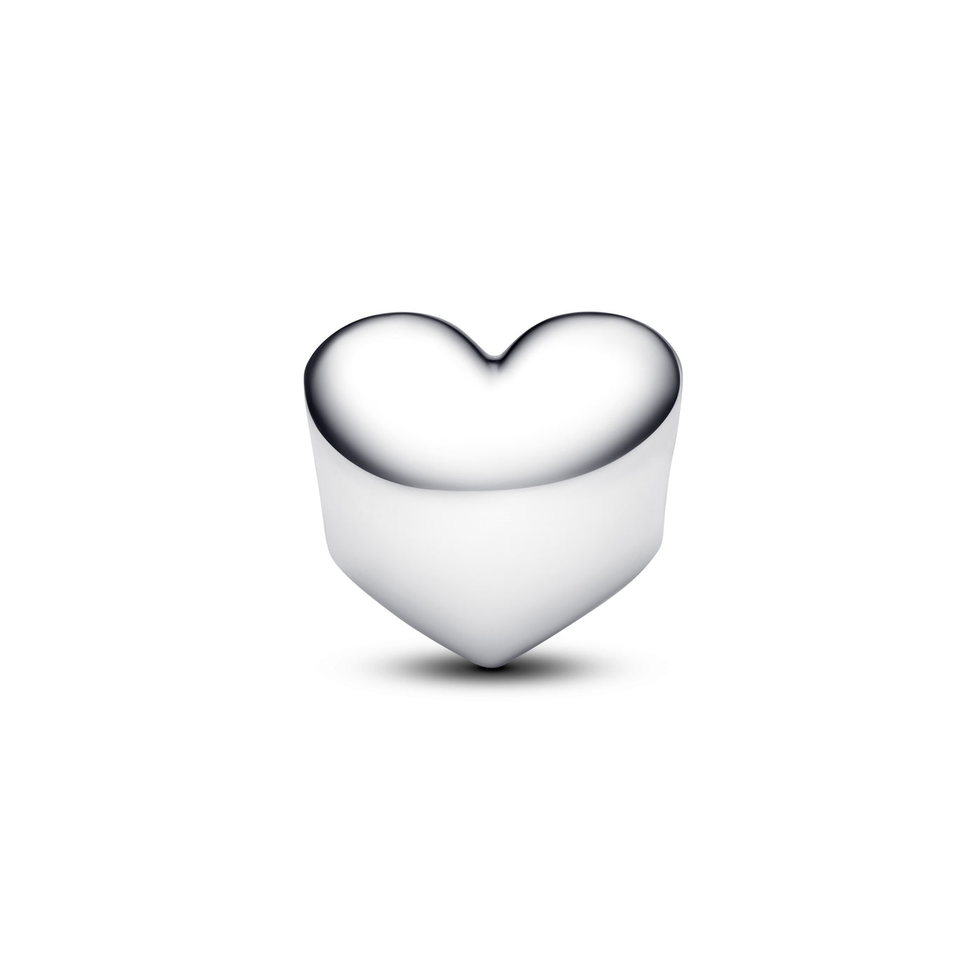 Pandora Engravable Clear Stone Heart Charm