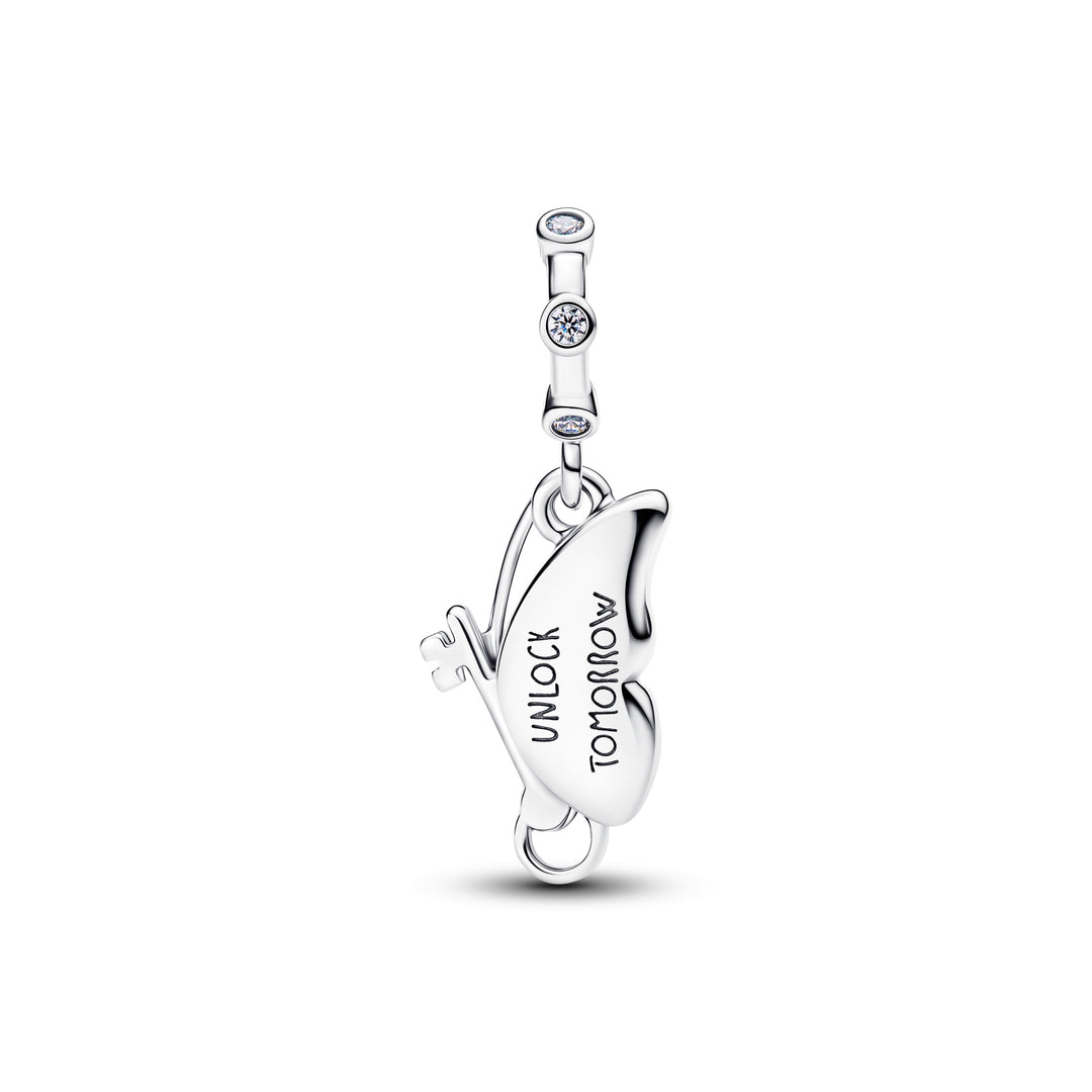パンドラ　蝶　チャーム　Winged Dangle Charm Pandora Winged Dangle Charm – Pancharmbracelets