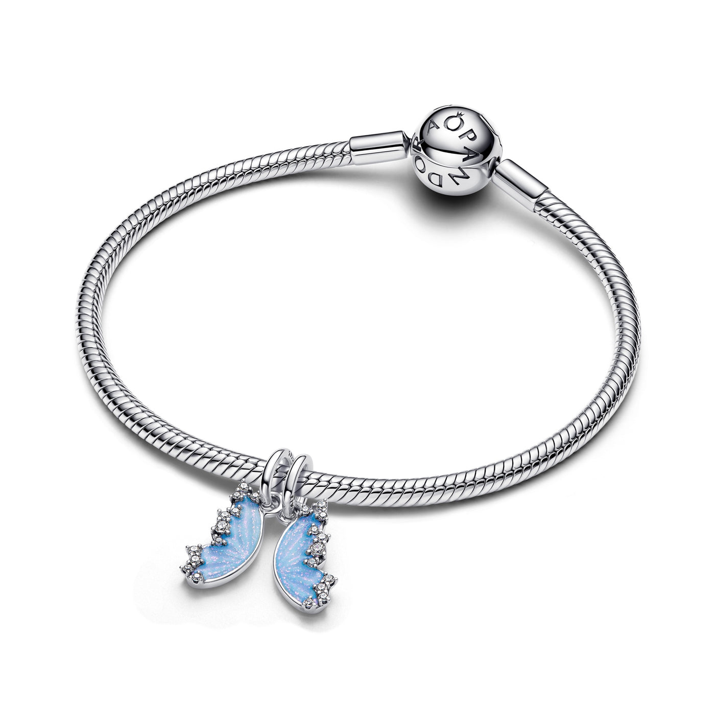 Pandora Splittable Butterfly Dangle Charm