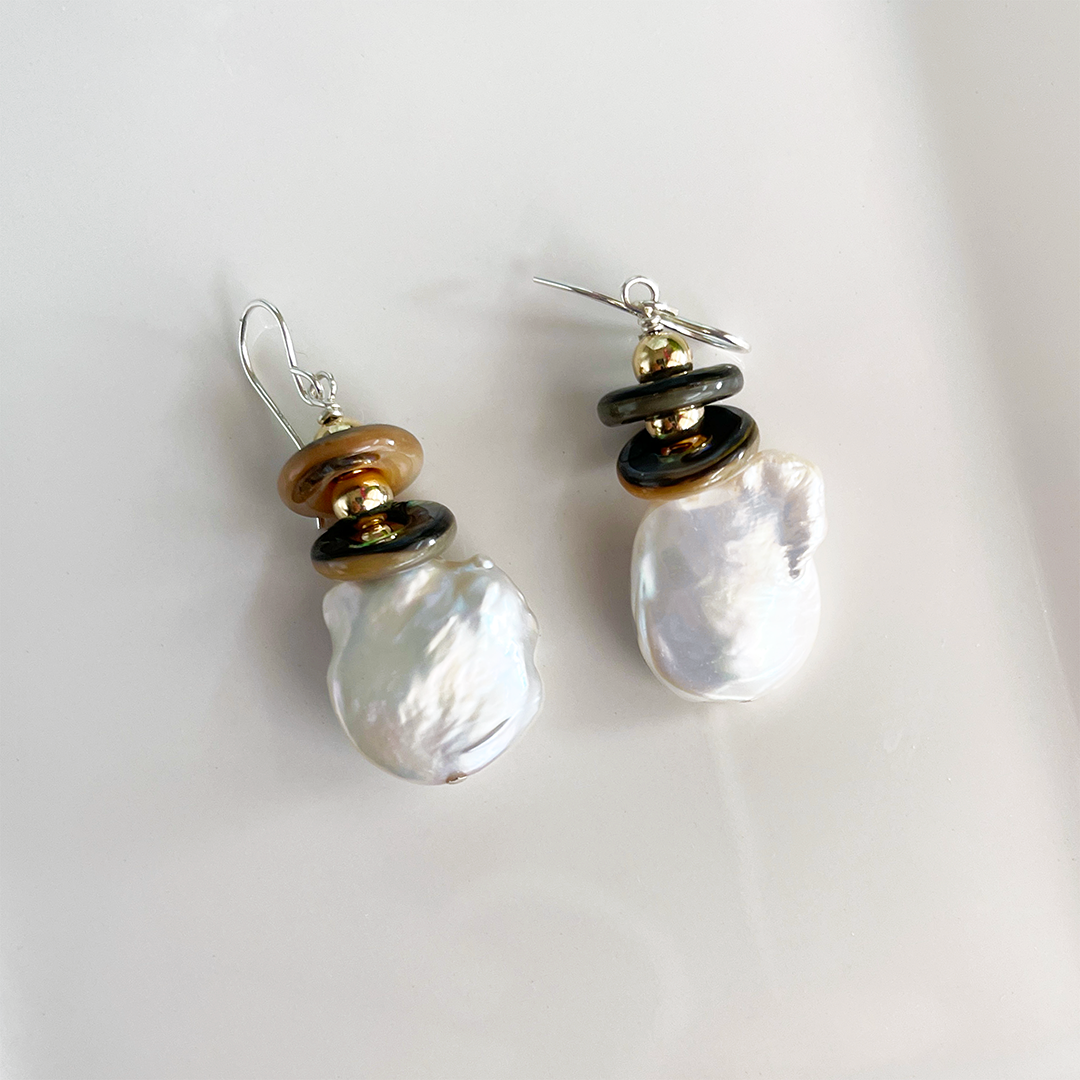 Baroque Pearl Earrings