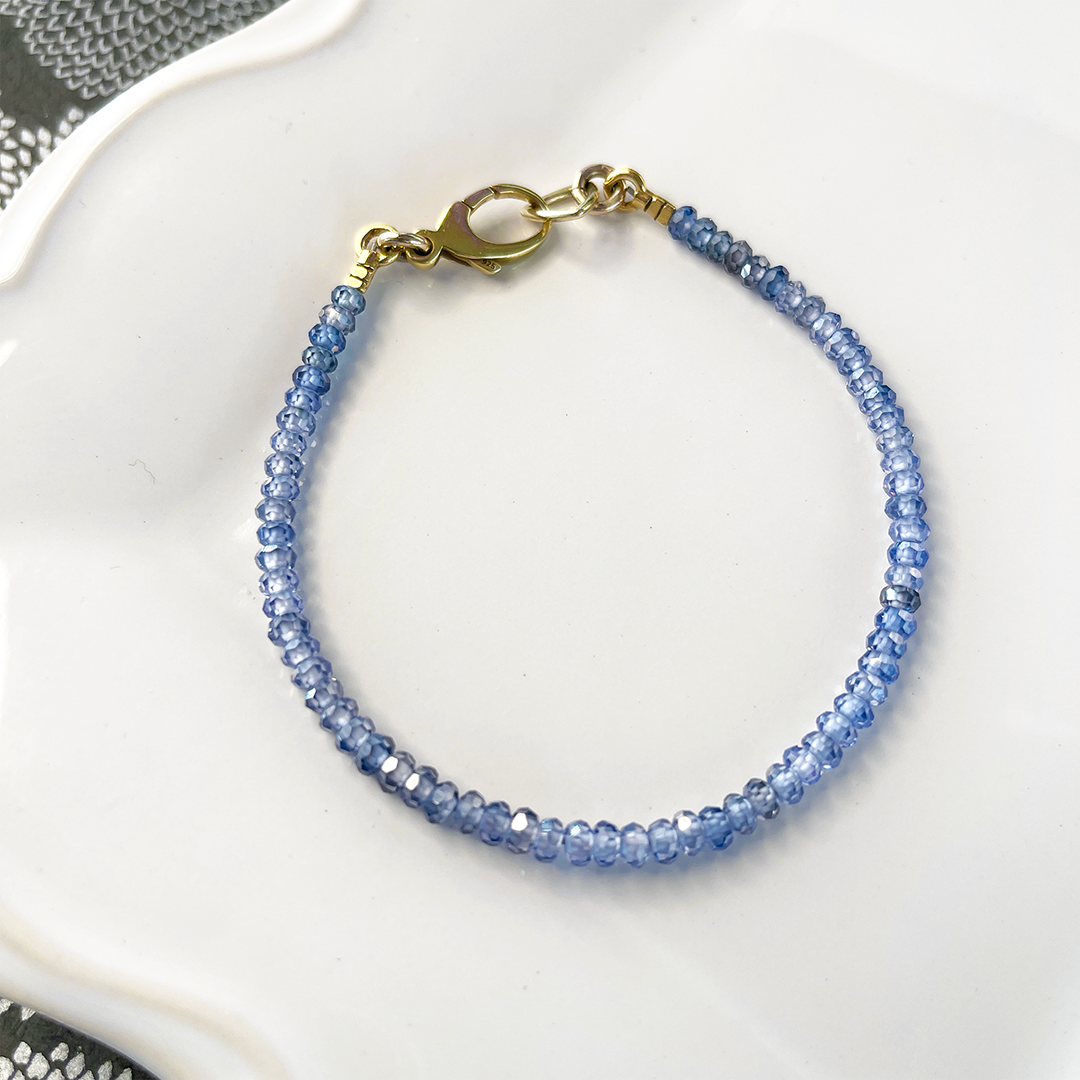 CZ Sapphire Bracelet
