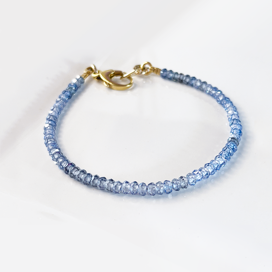 CZ Sapphire Bracelet