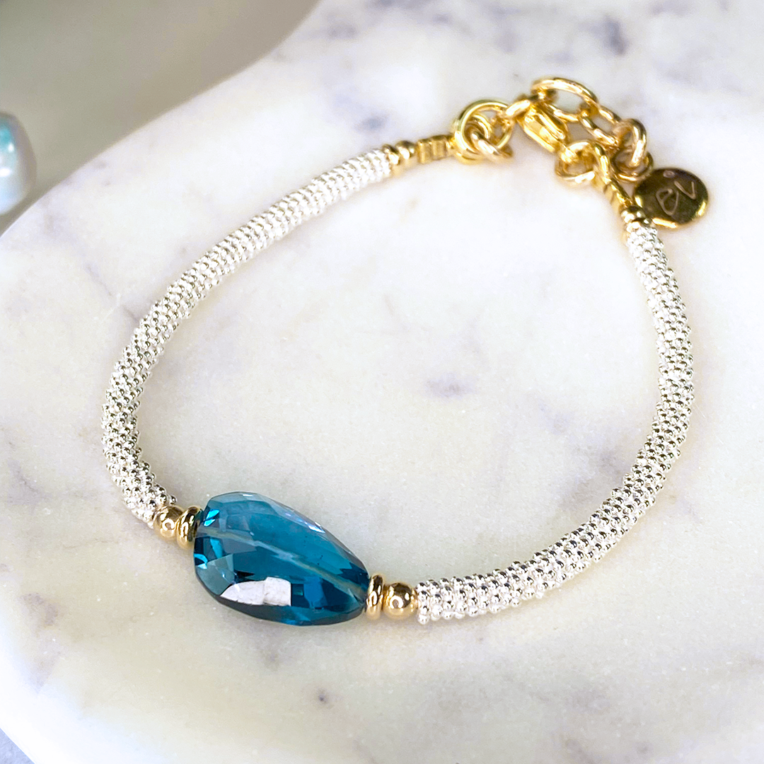 London Blue Topaz Classic Bracelet