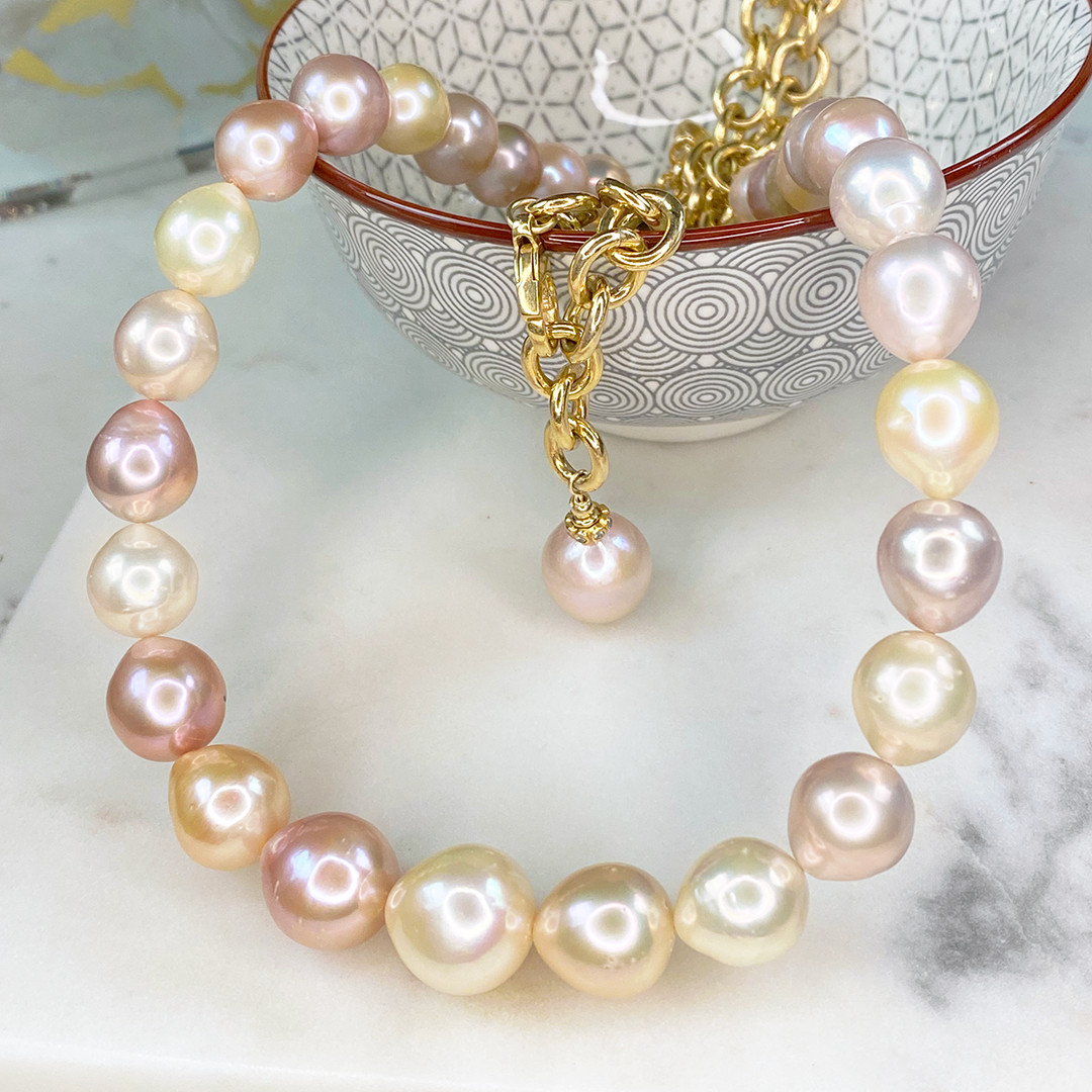 AAA Natural Freshwater Pearl Necklace