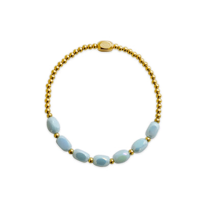 24/7 Stretch - Pop of Color - Meet Me Halfway - Blue Sky Bracelet