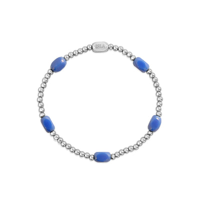 24/7 Stretch - Pop of Color - Here & There - Periwinkle Bracelet