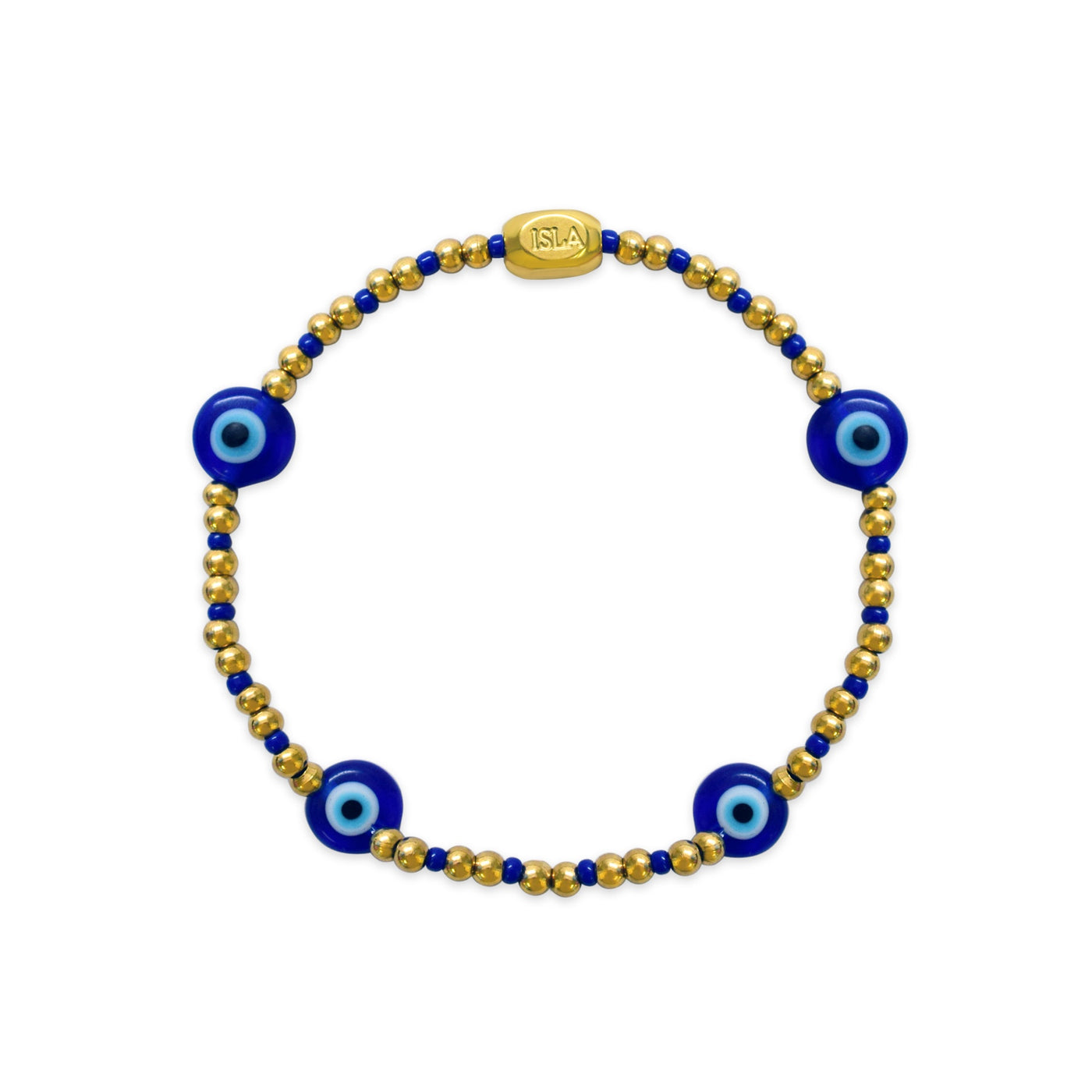 24/7 Stretch - Here & There - Cobalt Evil Eye Bracelet