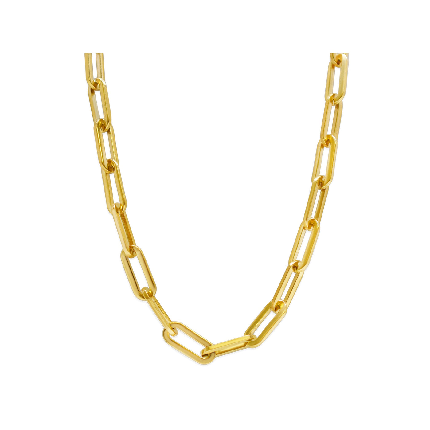 Everyday Chain Necklace - Paper Clip