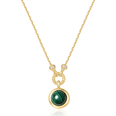 Chill Voyager - Malachite Reversible Vacation Necklace