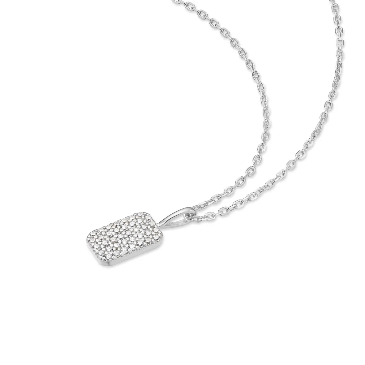 Sunny Sparkler - Pave Pendant Necklace