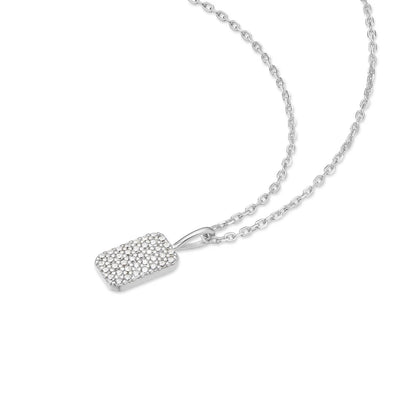 Sunny Sparkler - Pave Pendant Necklace