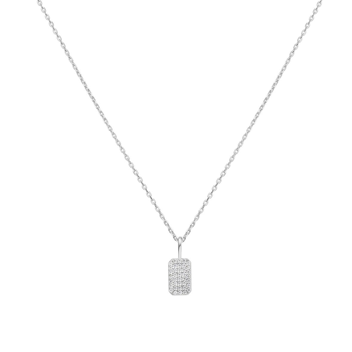 Sunny Sparkler - Pave Pendant Necklace