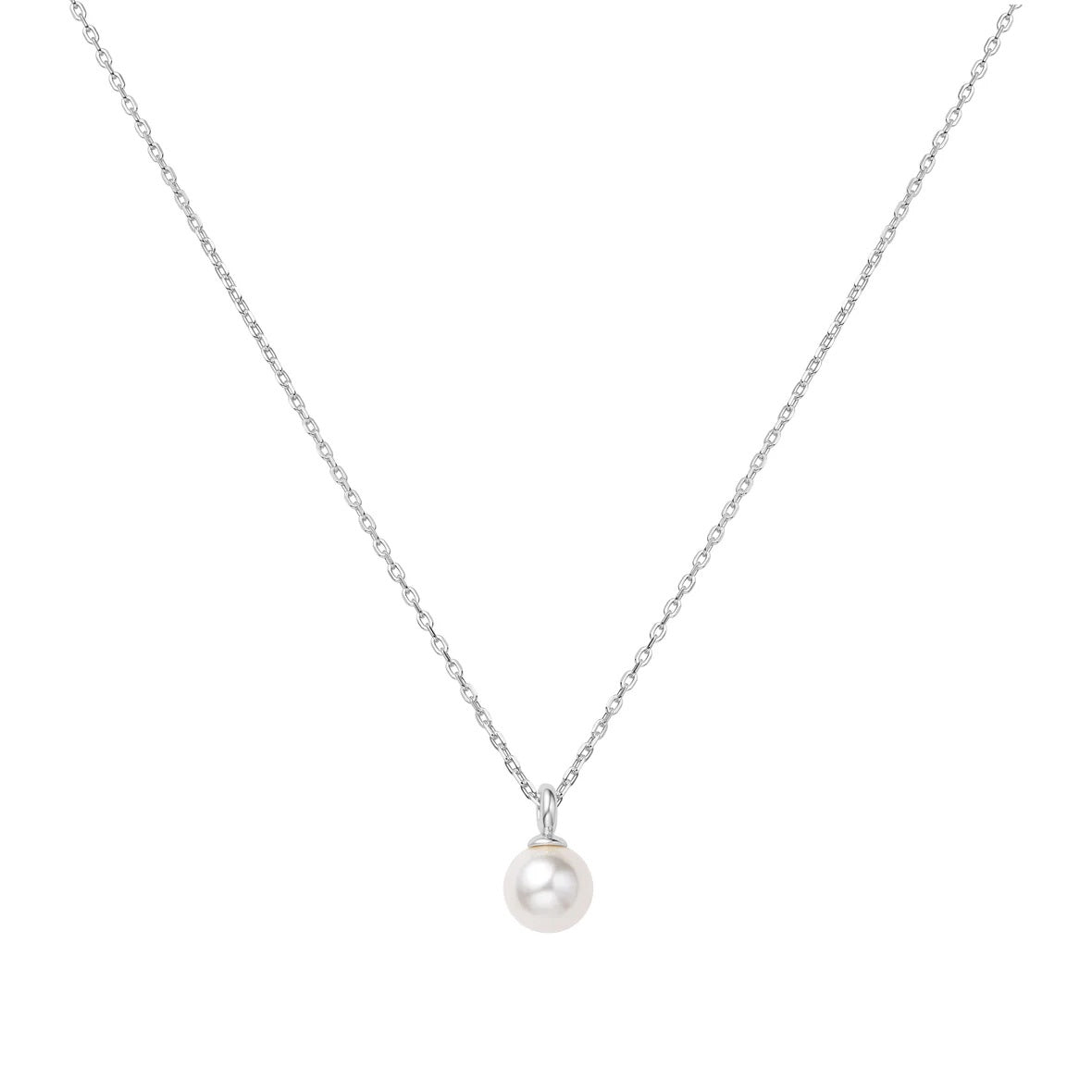 Miss Dainty - Pearl Drop Pendant Necklace