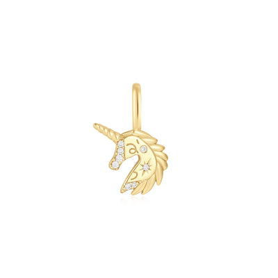 Pop Charms - Gold Unicorn Charm