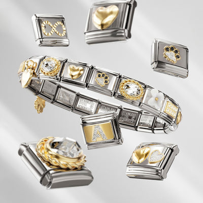 Mini Composable Classic Bracelet Base - Stainless Steel