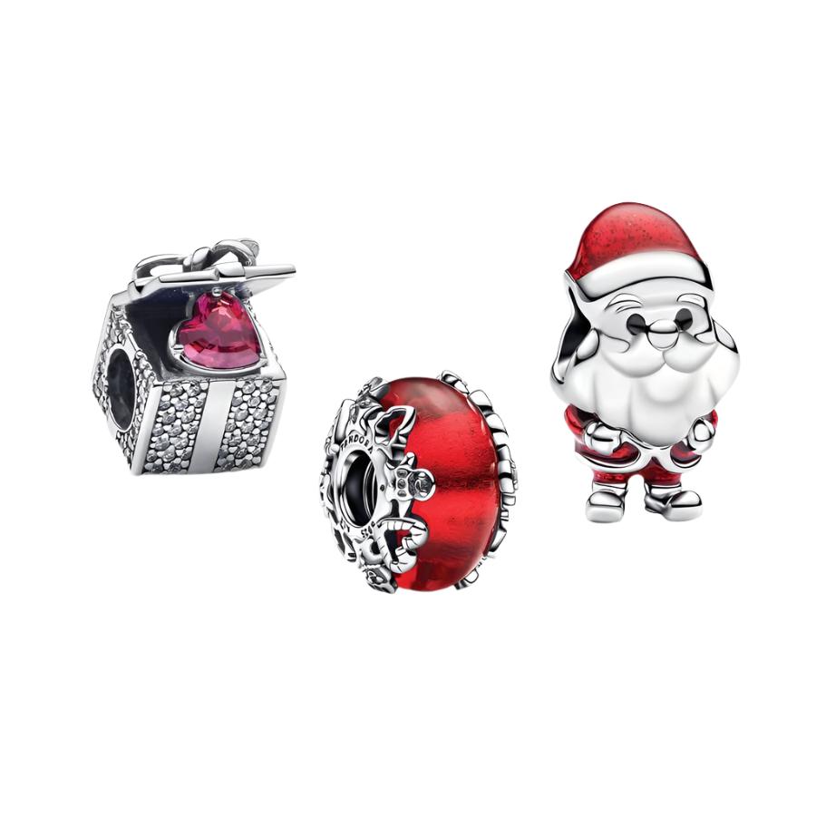 "Santas Coming to Town" Charm Set