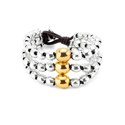 Ser Intrépida (Fearless) 3-Strand Bracelet