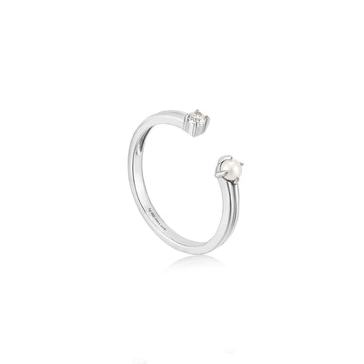 Pearl Power - Pearl Sparkle Adjustable Ring