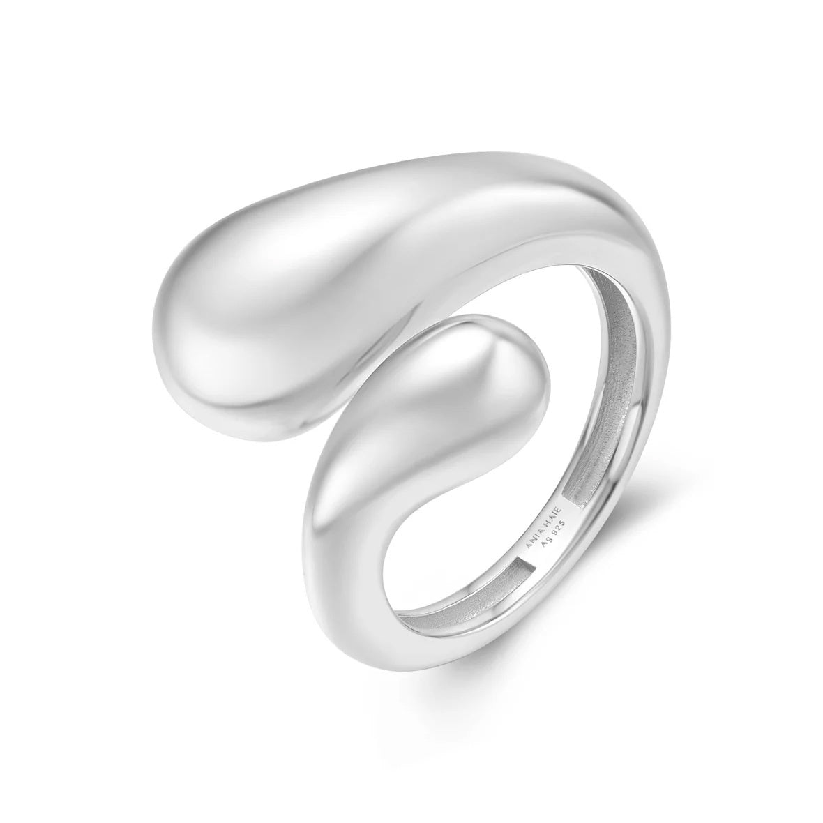 Vogue Maven - Sculptural Crossover Ring