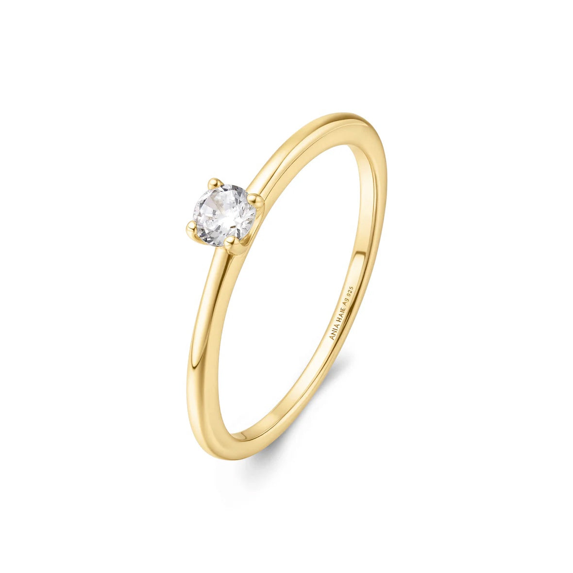 Sunny Sparkler - Classic Slim Stacking Ring