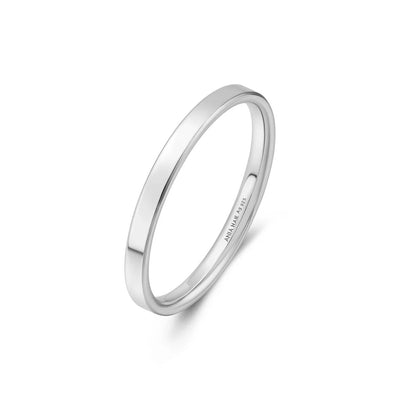 Sunny Sparkler - 2MM Smooth Band