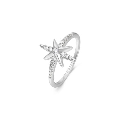 Miss Dainty - Eight-Pointed Star Signet Ring