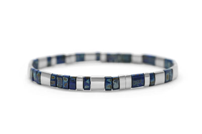 Self Love Tila - Luxe Lapis Morse Code Bracelet