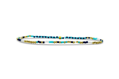 Enjoy the Journey - Morse Code Sentimental Stackers Bracelet