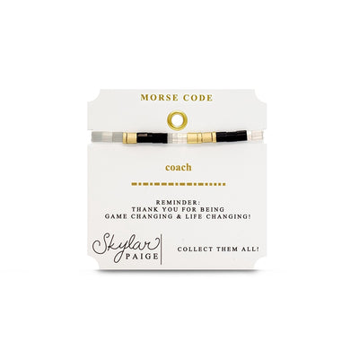 Coach - Tila Morse Code Bracelet