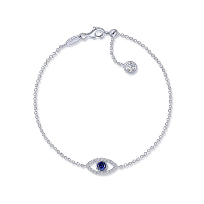 0.62 CTW Evil Eye Bracelet