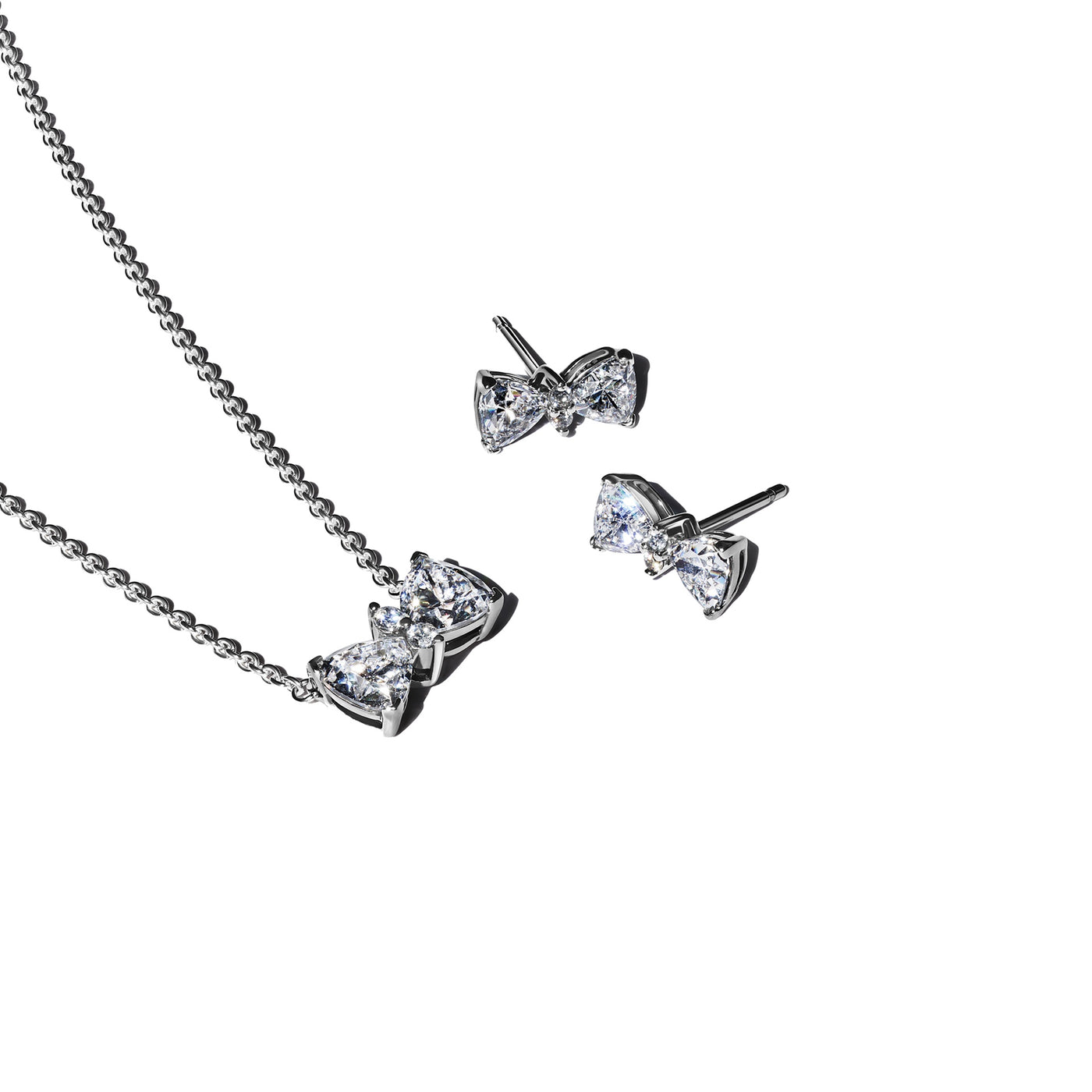 Pandora Sparkling Bow Jewelry Gift Set