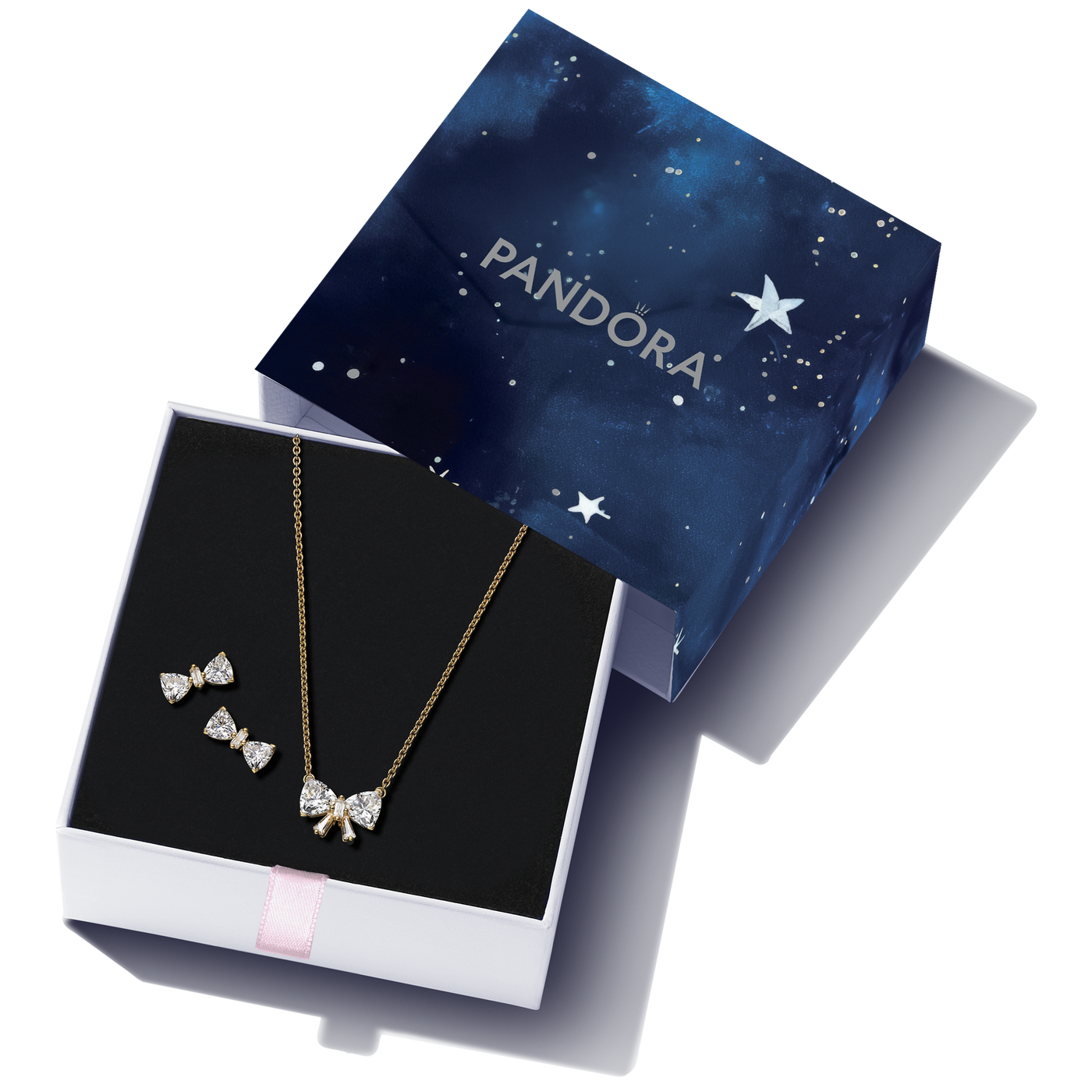 Sparkling Bow Jewelry Gift Set