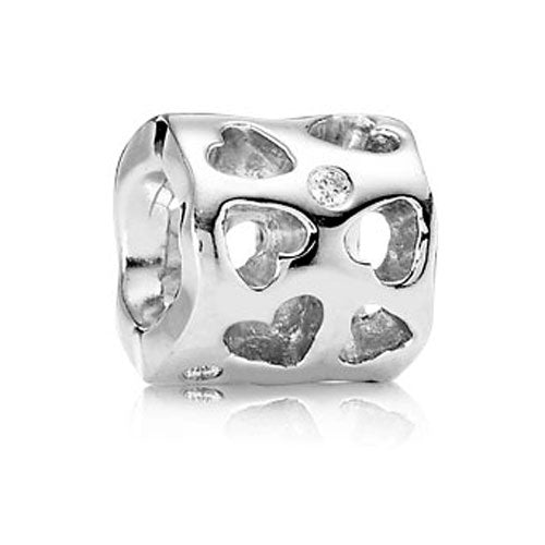 Pandora Tunnel of Love with CZ Charm