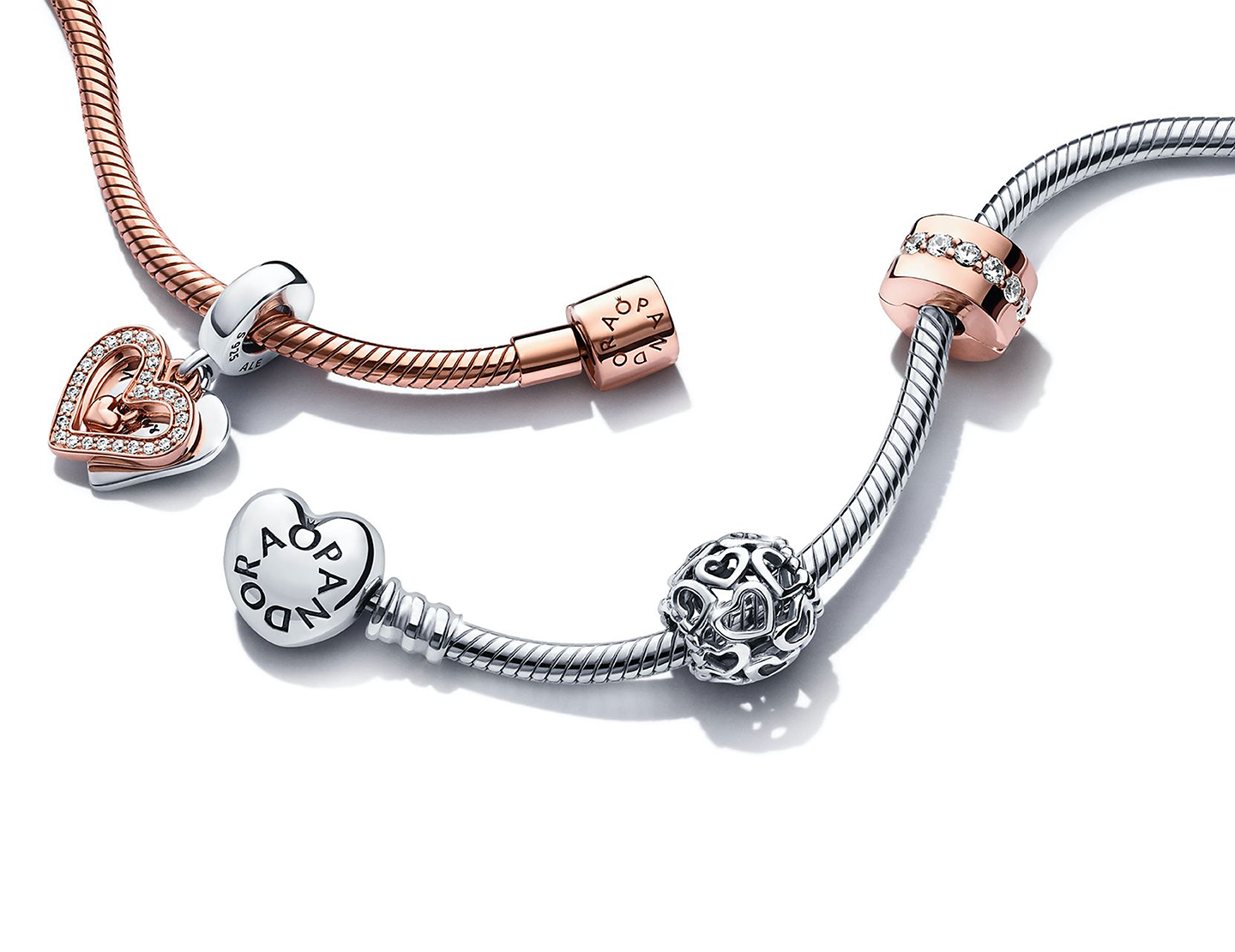 Premade pandora charm bracelets deals