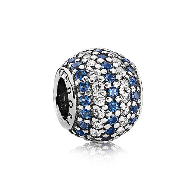 Pandora Blue Nautical Pavé Lights Charm