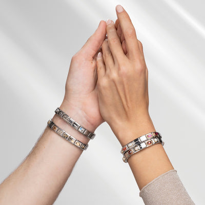 Composable Classic Link, Oval Pink Opal