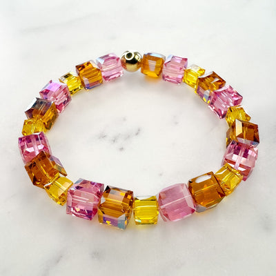 Sunset Sparkle Stretch Bracelet
