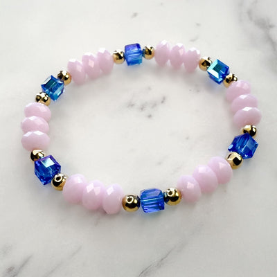 Blush Harmony Stretch Bracelet