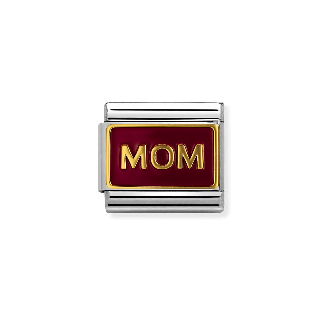 Composable Classic Link, Red Enamel MOM