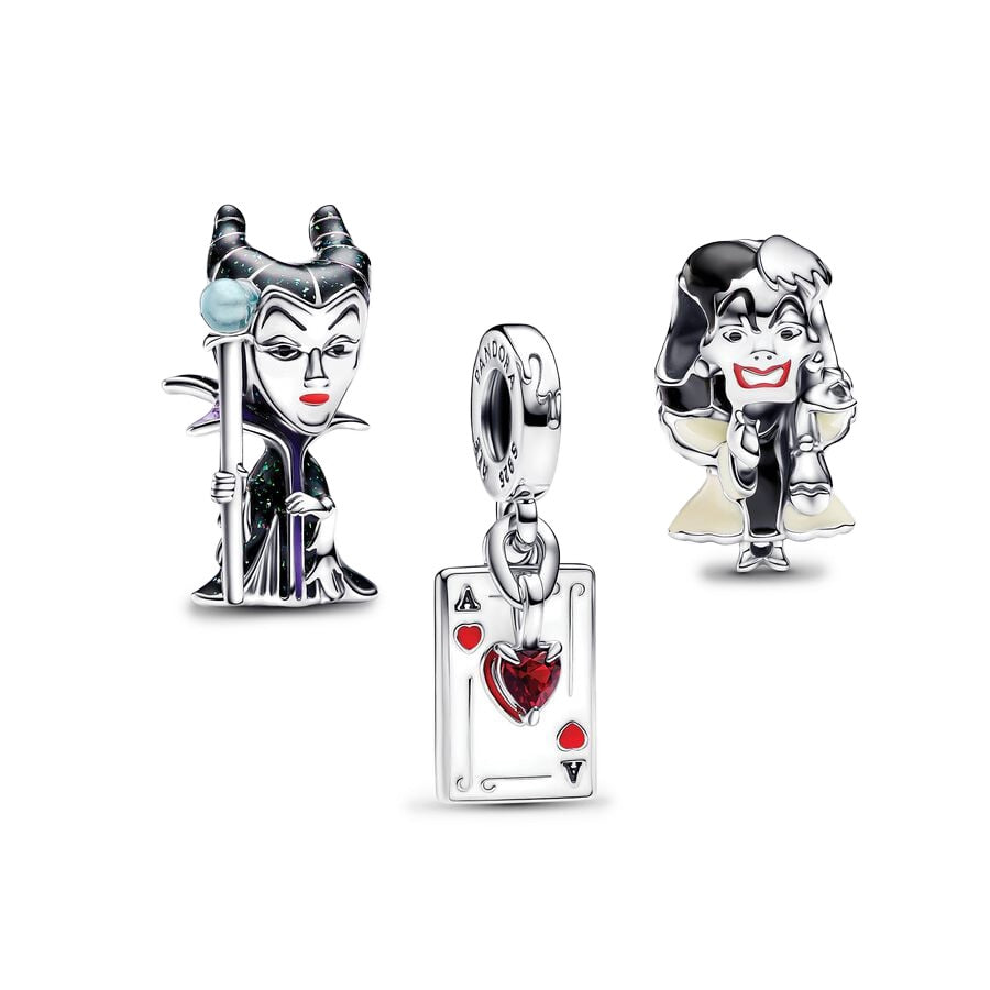 "Disney Villains" Charm Set