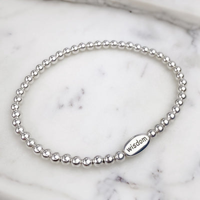"Wisdom" Stretch Bracelet