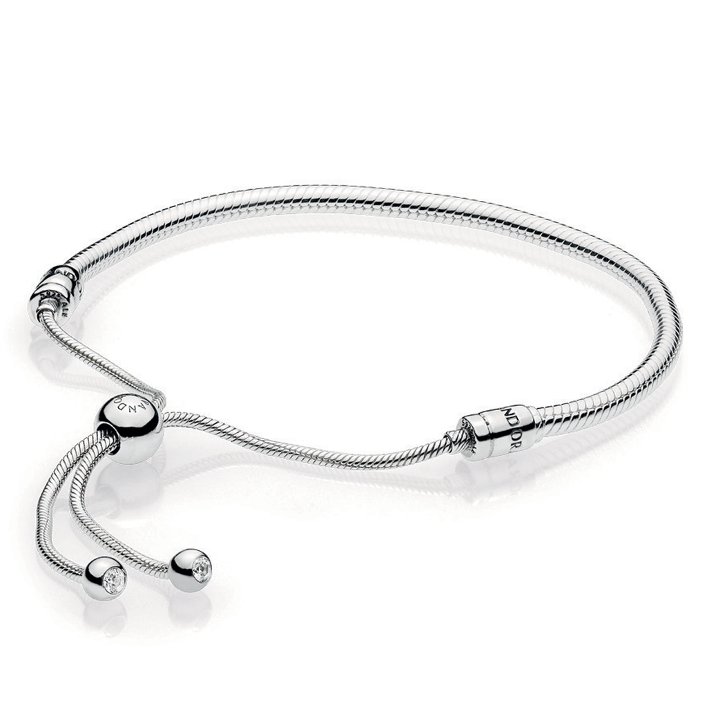 Pandora leather sliding bracelet discount