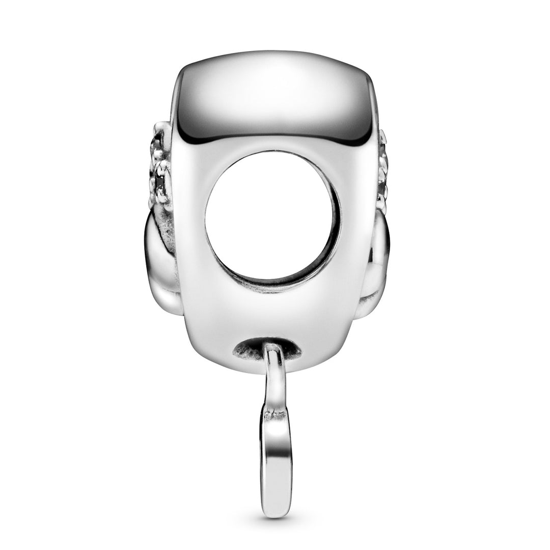 Pandora Sparkling Paw Print & Heart Charm – Pancharmbracelets